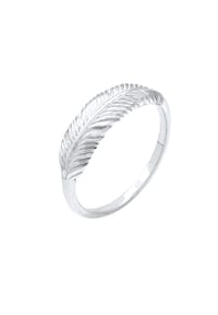 elli. - Ring Feder Flügel Boho Festival 925 Sterling Silber - Gold