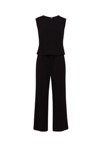 MYJAMA - Jumpsuit Ella besonders weich und angenehm auf der Haut - schwarz