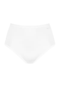 mey - Mey Lights Taillenslip, Baumwoll-Mix, uni, für Damen - WEISS