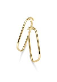 Adelia's - Adelia's Neuheit 2026 - Creolen Ohrringe 18,9 x 29,1 mm aus 333 Gelbgold - gold