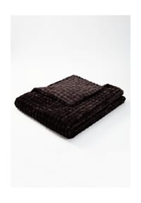mistral home - Kuscheldecke "Leo Bubble" - BRAUN