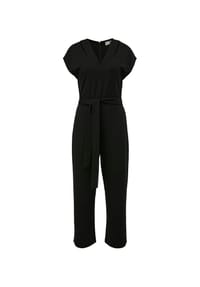 s.Oliver BLACK LABEL - Jumpsuit, V-Ausschnitt, für Damen - 9999  GREY/BLACK