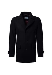 pierre cardin - Jacke mit Kerbkragen - Schwarz