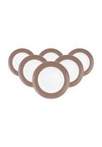 Seltmann Weiden Speiseteller Liberty Pure Colors ø 27 cm 6er Set - LIBERTY PURE COLORS - beige