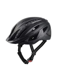 ALPINA - City- Helm Haga LED schwarz - schwarz