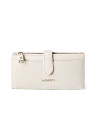 LAZAROTTI Bologna Leather - Bologna Leather Geldbörse Leder 20 cm - black