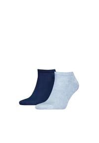 TOMMY HILFIGER - Classic Sneakersocken, 2er-Pack, verstärkte Belastungszonen, für Herren - 051 LIGHT BLUE ME