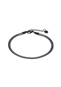 heideman - Armband Thiago schwarz farben - schwarz