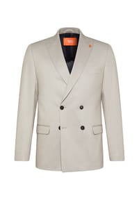 DIGEL - Slim Fit Baukasten-Sakko Atos-ST in Sand - Sand