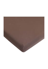 GALERIA essentials - Jersey-Elasthan-Spannbettlaken - 18-1312 DEEP TAUPE