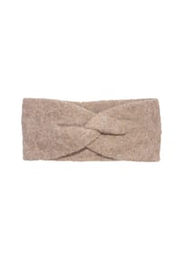 Seasons of April - Stirnband FIONA für Damen, One Size, für Winter & Herbst mit Twist, Knoten - Army Grün