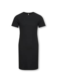 ONLY® - Shirtkleid, Rundhalsausschnitt, für Kinder - BLACK