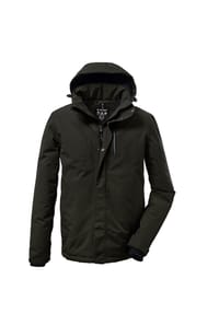 killtec® - Funktionsjacke, atmungsaktiv, wasserdicht, für Herren - 185 SCHWARZ