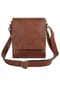 piké Umhängetasche Echt Leder, Made In Italy Bild 9