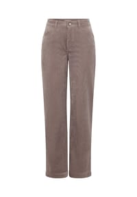 PADDOCK'S® - Hochgeschnittene Relaxed Fit Cordhose MARLENE - dark brown