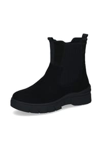 Caprice - Chelsea Boots, Wildleder, für Damen - 004 BLACK SUEDE