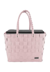 normani® - Flechtkorb mit großer Kühltasche - Anthrazit