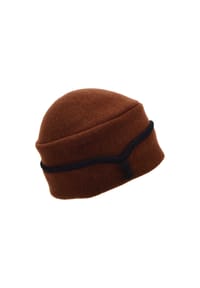 SEEBERGER - Wollhut, Knöpfe, für Damen - 10 BLACK