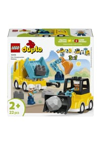 LEGO® - DUPLO® - 10475 Baufahrzeuge – 3-in-1-Set - 