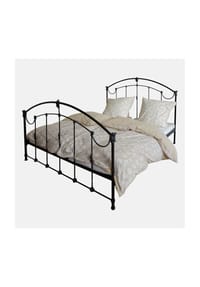 LOBERON - Bett Canefield schwarz - schwarz