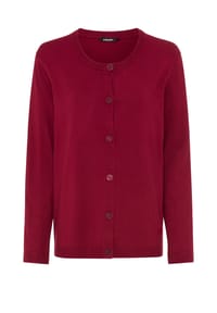 olsen - Cardigan mit Rundhalsausschnitt und Knopfleiste - Ink Blue