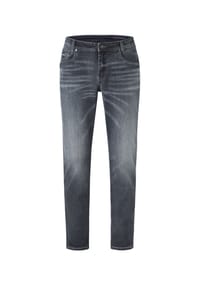 PADDOCK'S® - Regular Jeans für Herren mit Stretch BEN - blue black used and moustache