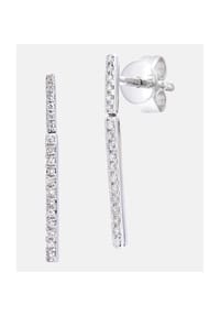 Diamant L'eternel - Ohrhänger, mit Diamant, 375 Weißgold - white gold