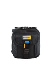 Discovery - Schultertasche Icon Hergestellt aus dem rPet Polyester-Material - Black