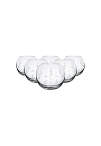 Villeroy & Boch Teelichthalter Toy's Delight ø 11 cm 6er Set transparent - TOY'S DELIGHT - transparent