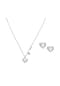 ARMANI Damen Schmuck-Set "EGS3228SET", Kette mit Anhänger, Ohrstecker Bild 1
