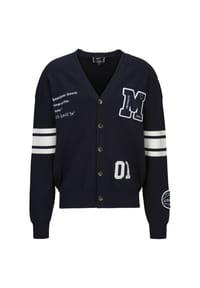 19V69 ITALIA - Strickjacke ALDO COLLEGE - Grey Melange