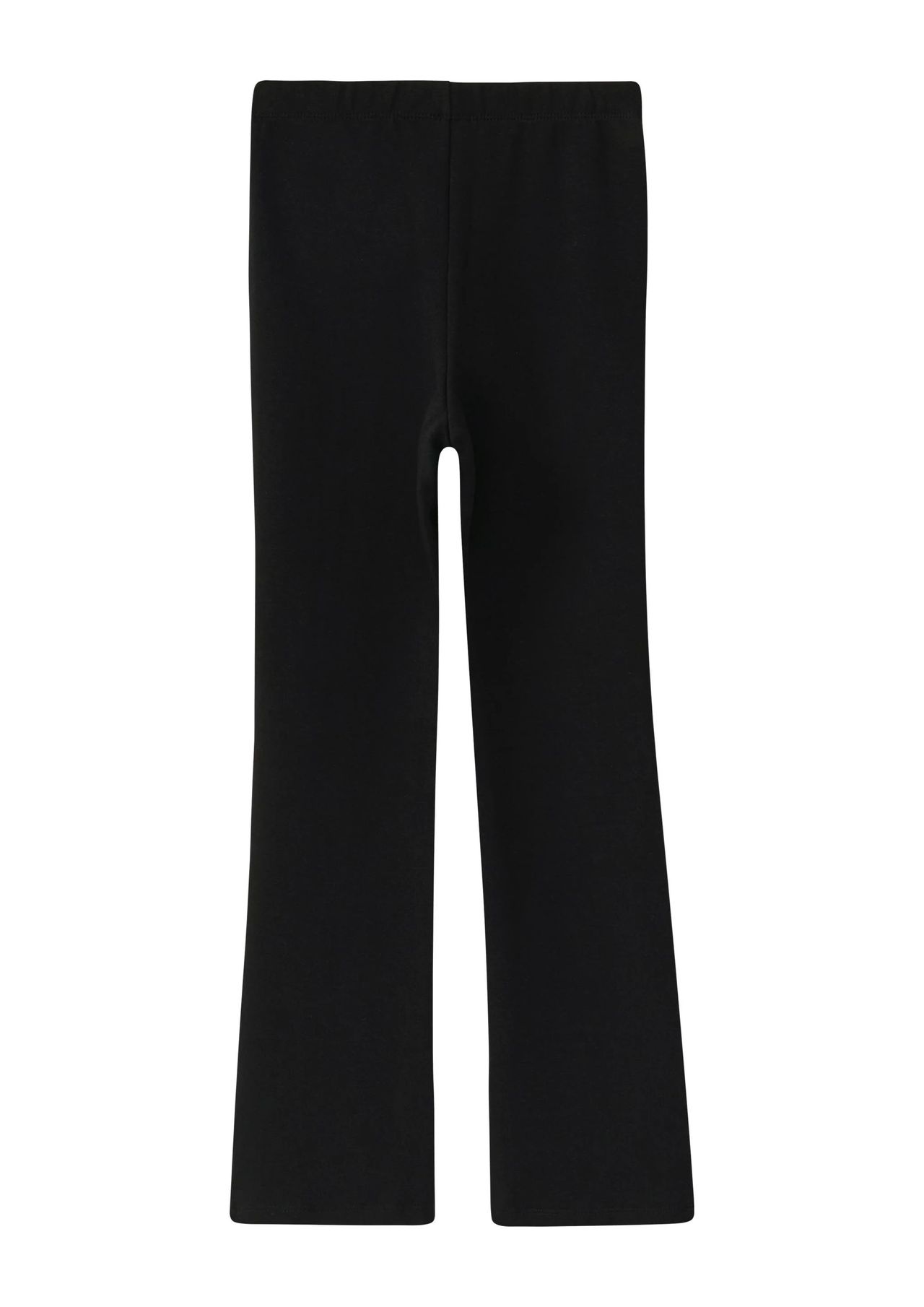 S.Oliver Flared-Leg Leggins, Elastikbund, FüR Damen, Schwarz, 158/164