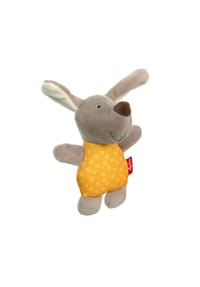 sigikid® - Greifspielzeug Red Stars Rassel Hund, Greifspielzeug - mehrfarbig