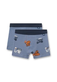 Sanetta - Boxershorts, Baumwolle, 2er-Pack, für Kinder - 50446 ST.WASH