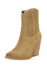 Felmini - Veloursleder Stiefelette - Dunkelbraun