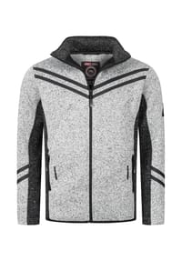 Rock Creek - Fleecejacke Jacke - Dunkelgrau