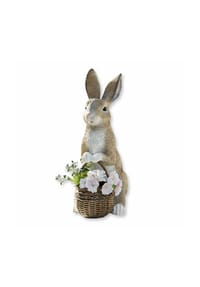 LOBERON - Hase mit Pflanzkorb Alais braun - braun