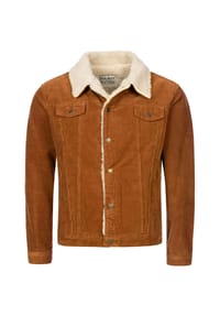 Rock Creek - Winterjacke Cordjacke - Schwarz
