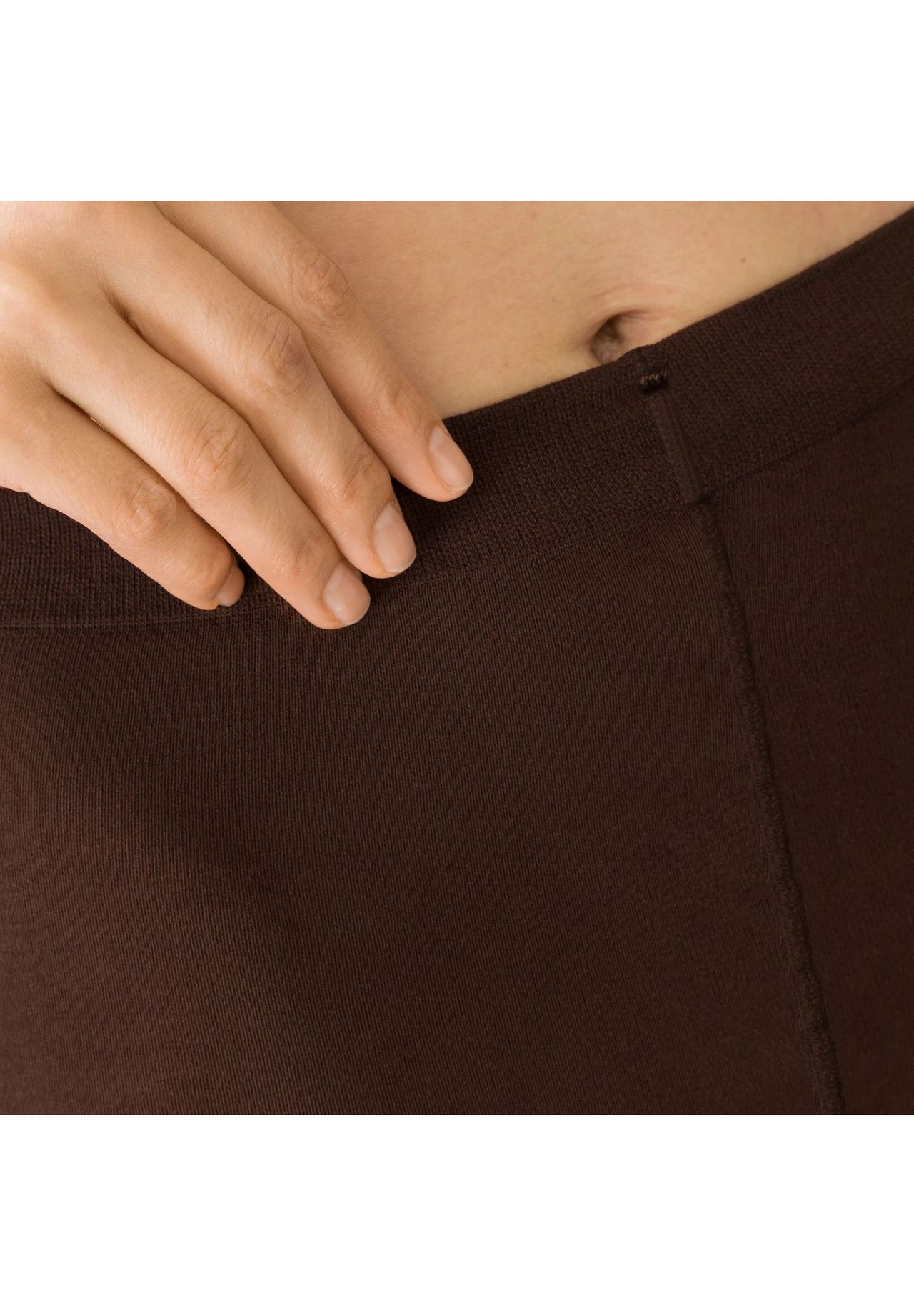 Kunert Sensual Cotton Strumpfhose, Mikrofaser, Komfortbund, FüR Damen, Braun, 44/46