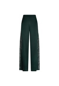Aubade - Stoffhose Midnight Whisper, Spitze, für Damen - GREEN