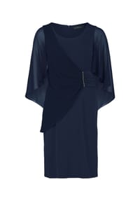 Vera Mont - Cocktailkleid mit Raffung - 6179 STR AUBERGINE