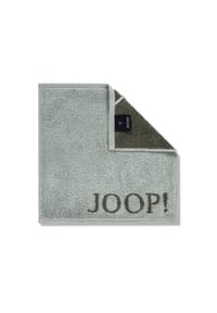 JOOP! CLASSIC DOUBLEFACE Seifentuch 30x30 cm, Salbei - JOOP! CLASSIC DOUBLEFACE - Anthrazit