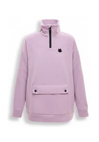 CAT by manii'ta lacitta - Lila Fleece-Sweatshirt - lila