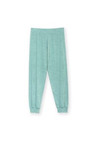 KITE - Damen Lyme Loungehose mit Bündchen Pixie Petals Bio-Baumwolle - grün