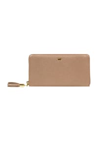 BRAUN BÜFFEL - ALESSIA Geldbörse, Leder, Emblem, Fransen, für Damen - 010 SCHWARZ