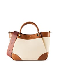 ARMANI EXCHANGE Wave - Wave Shopper Tasche 28 cm - natur camel