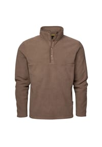 HERO BY JOHN MEDOOX® - KIAN KNITTED WORKWEAR Herren Arbeits-Fleece-Strickshirt Troyer - mountain shale