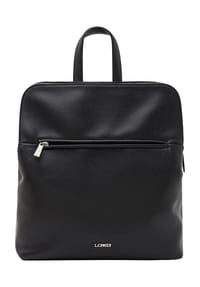 L.CREDI - MELANIE Cityrucksack, Magnetdruckknopf, Emblem, Damen - MARINE