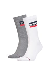 Levi's® - Socken, 2er-Pack, Logo-Design, für Herren - 004 GREY COMBO