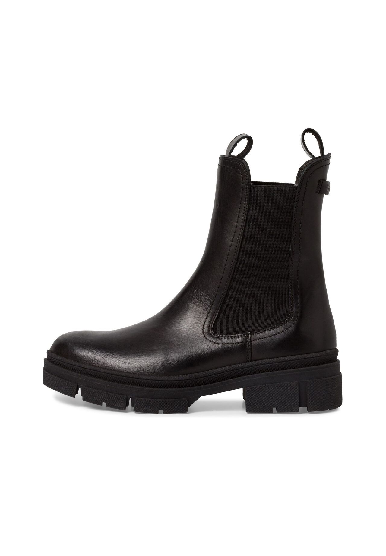 Tamaris Chelsea Boots, Blockabsatz, FüR Damen, Schwarz, 39